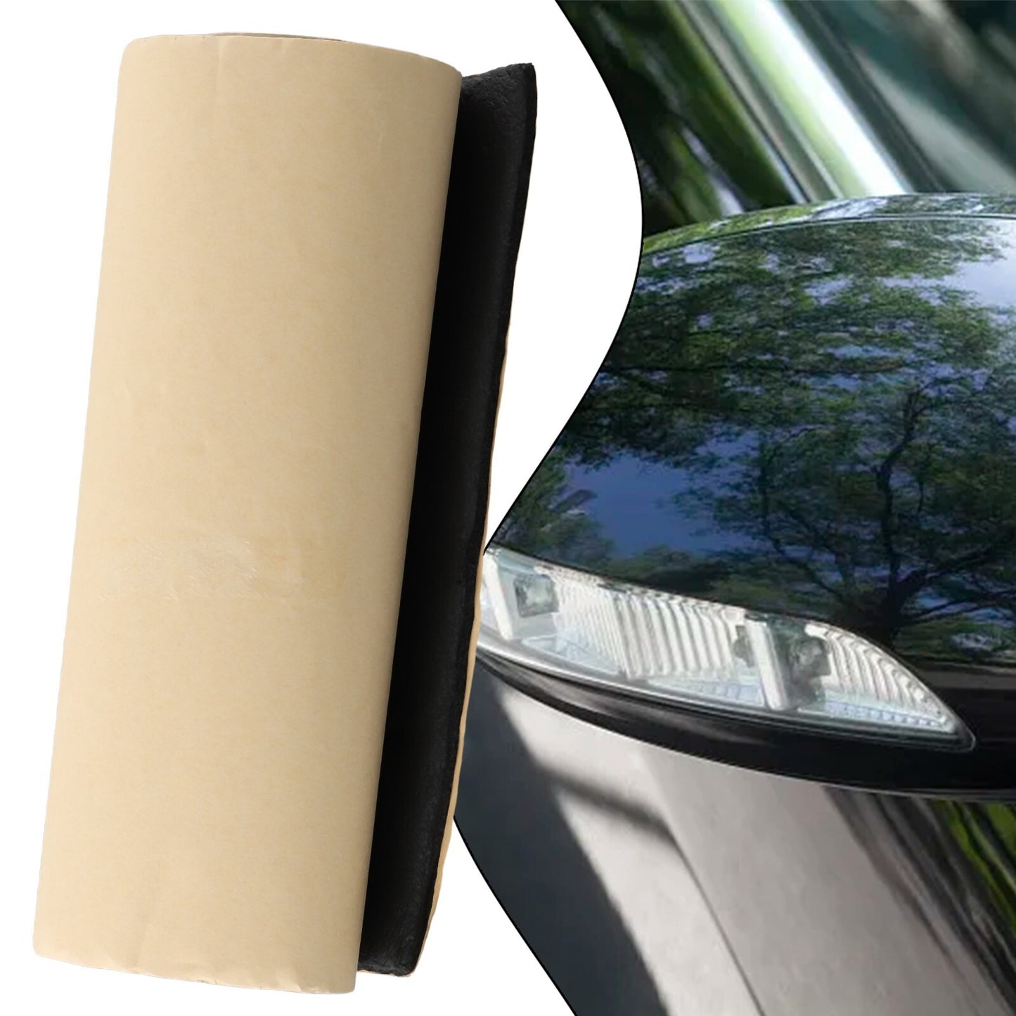 1 Car door protection, garage wall protection, anti-collision rubber/foam protective pad