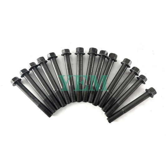 1 Set Engine Head Bolt 14pcs For Yanmar 3TNV70 Engine 3TNV70 Cylinder Head Bolt