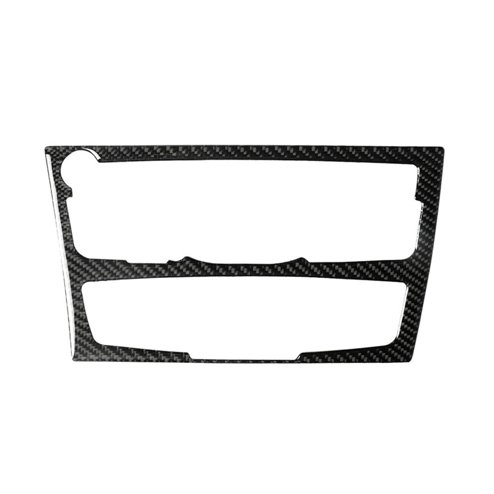 Carbon Fiber Console AC/ CD Panel Frame Cover Trim for Audi for A4 B8 for A5 2010-2016