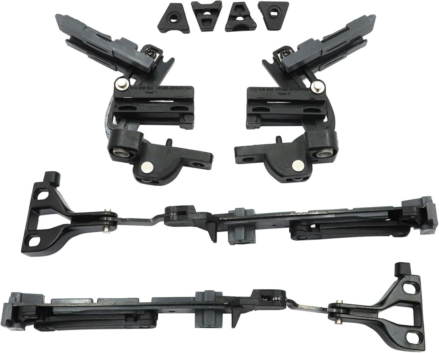 for Mercedes C Class W205 C205 S205 Panoramic Sunroof Front+Rear Repair Kit