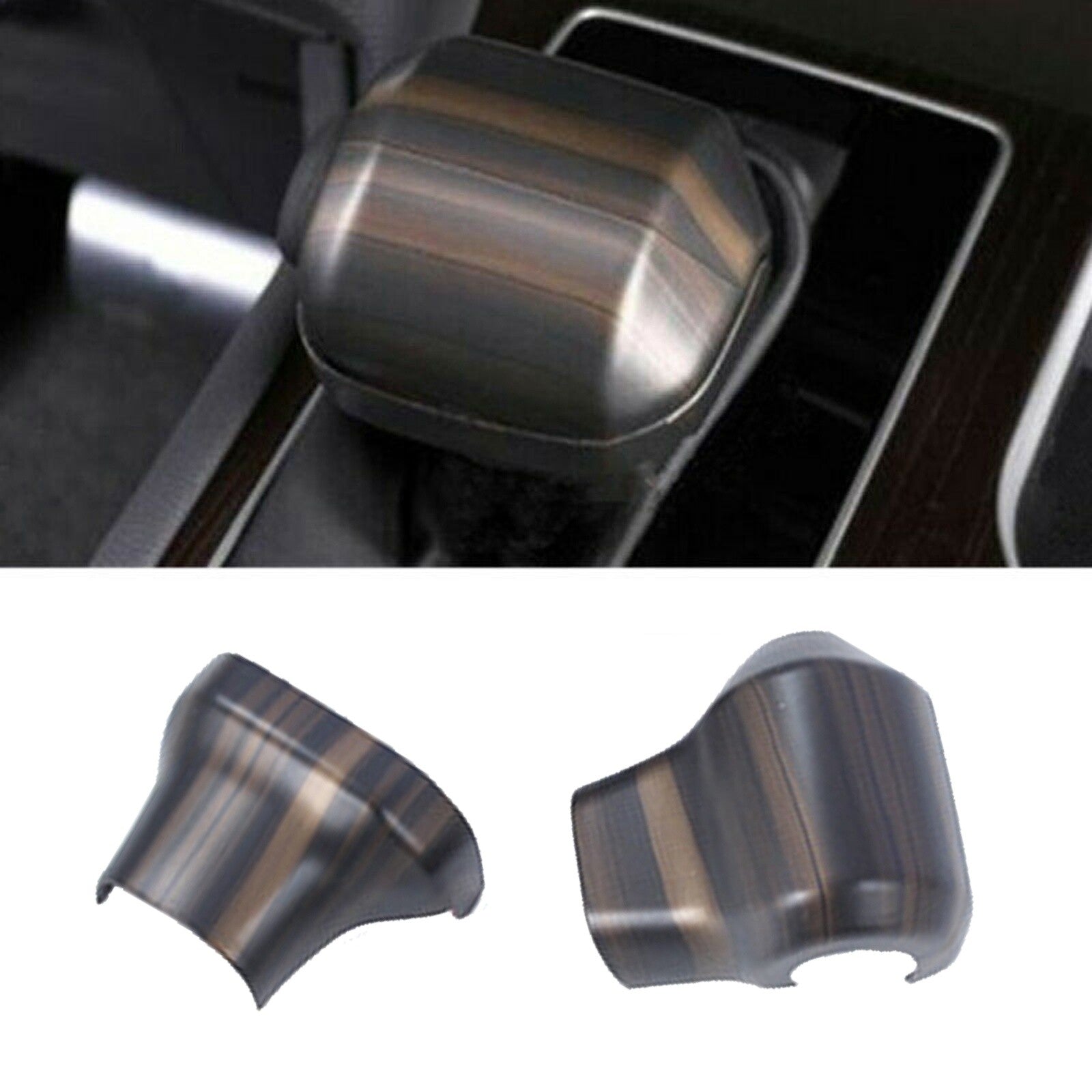 Suitable for 2021 and 2022 for Toyota for Sienna , wood grain style inner gear shift cover trim
