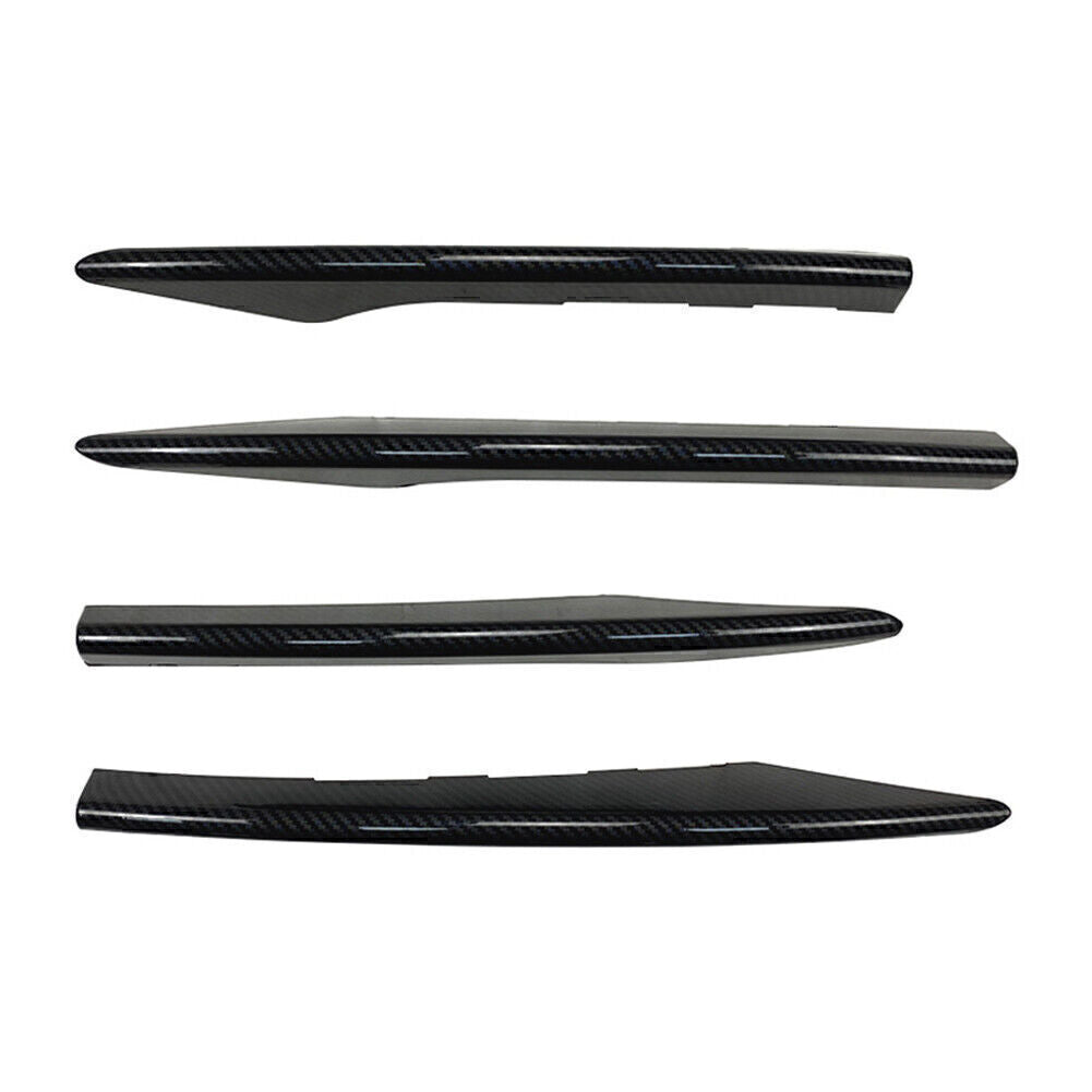 Carbon Fiber Front Fog Light Decorative Trim Fit for Mercedes-Benz E Class W213 E260