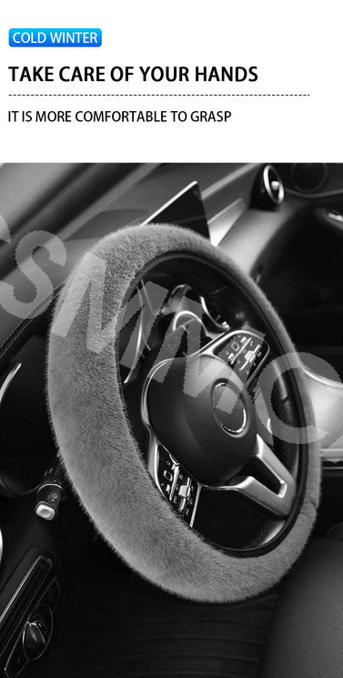 Car Steering Wheel Cover Decoration Protector Without Inner Ring Anti Slip Trim