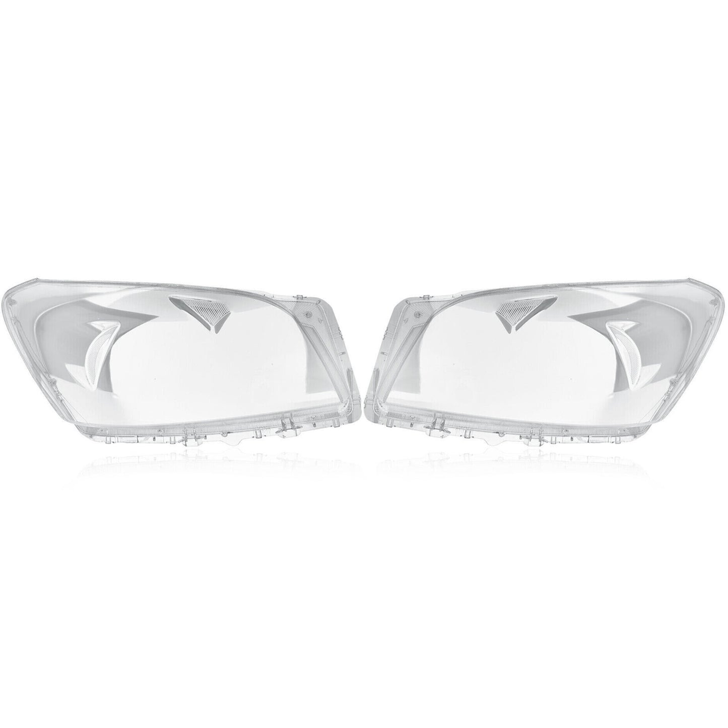 Front Headlight Lens Cover Shell Headlamp Cap for Toyota RAV4 2009-2012