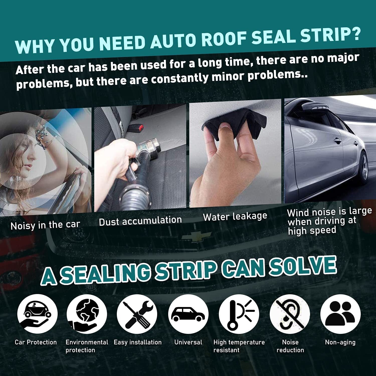 16.5Ft for Toyota T Shape Rubber Car Seal Weather Strip Door Edge Moulding Trim