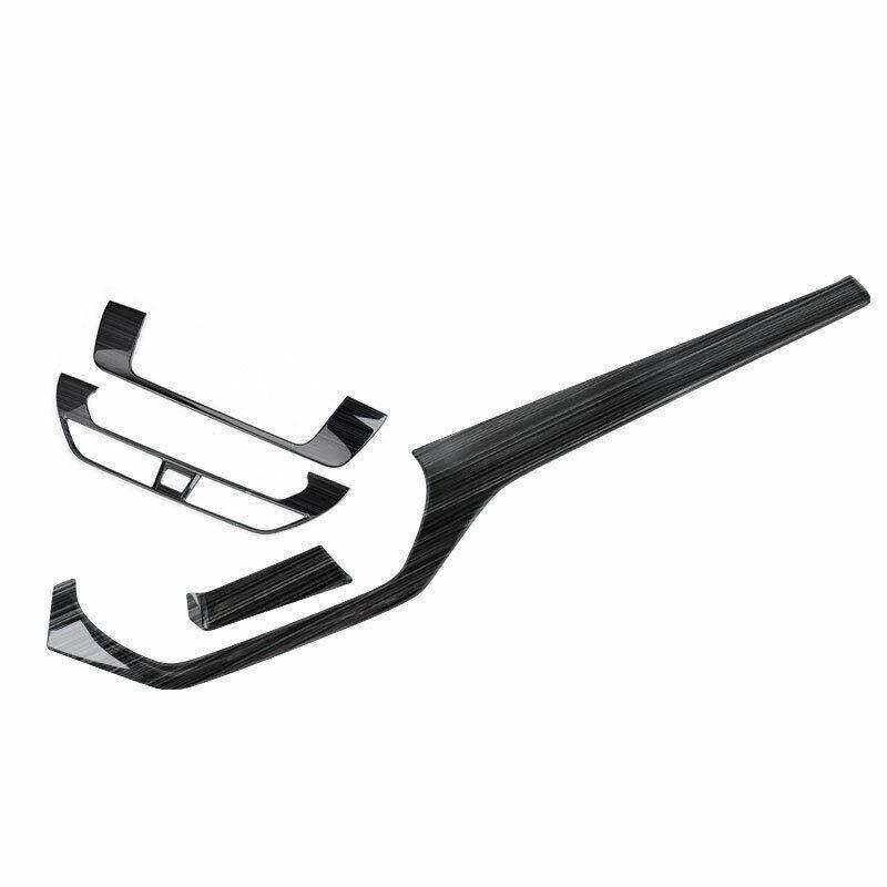 for Nissan Altima 2019-2023 Black Titanium Center Console Dash Strip Vent Trim