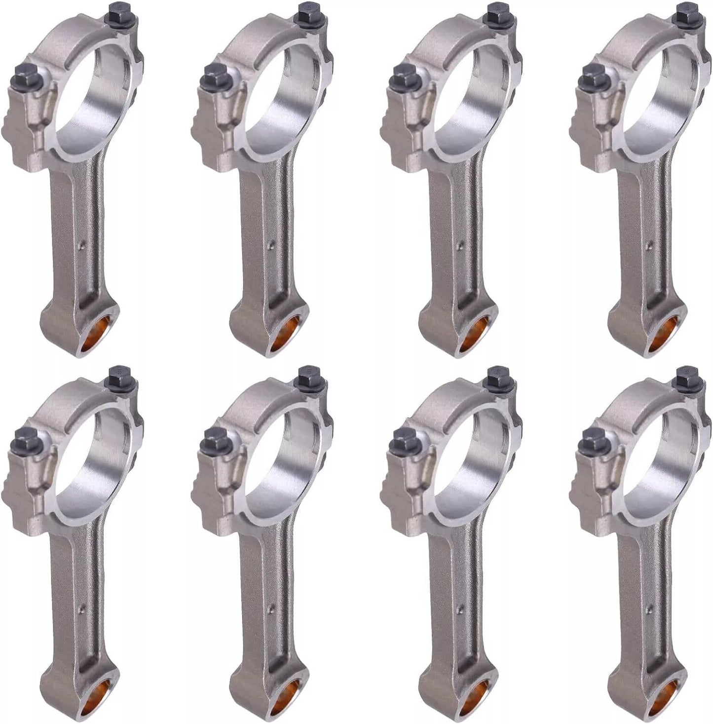 8PCS Connecting Rod w/Bushing for Chevy 5.3L 6.0L 6.2L LS2 LS3 Gen 12577583
