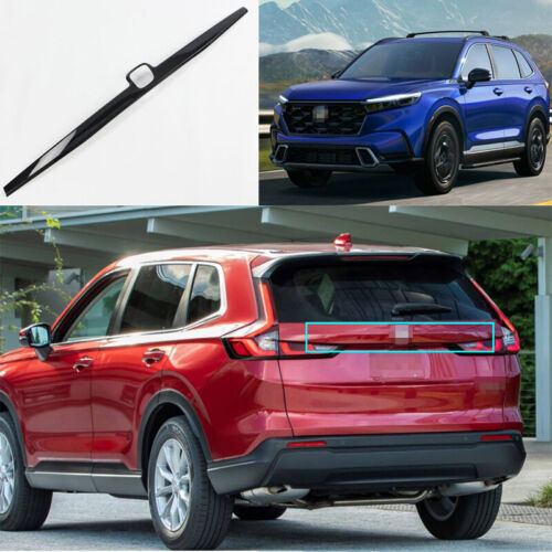 for Honda CRV CR-V 2023-2024 Rear Door Trunk Logo Badge Frame Strip Cover Black