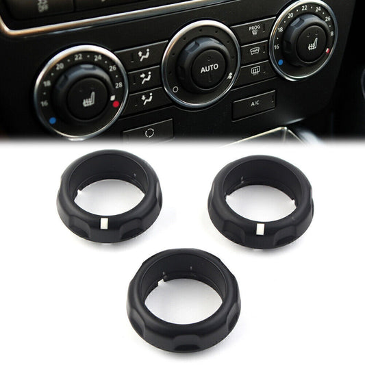 Air Condition Control Volume Knobs for Land Rover Freelander 2 2007-2015 3PCs