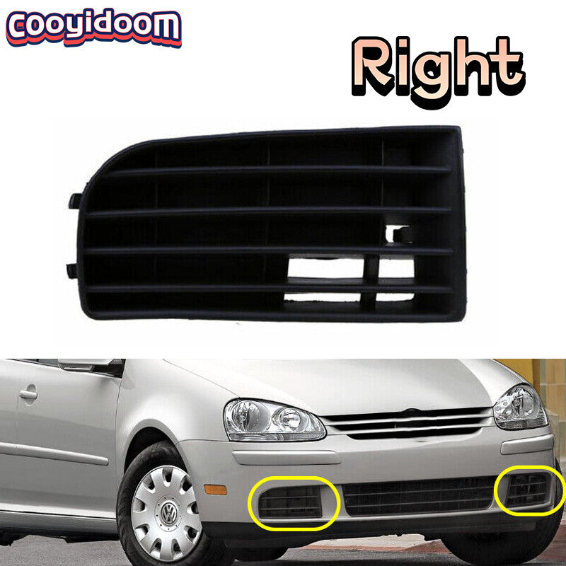 Suitable for Volkswagen for Golf Rabbit 2004-2009 front bumper lower fog light grille cover