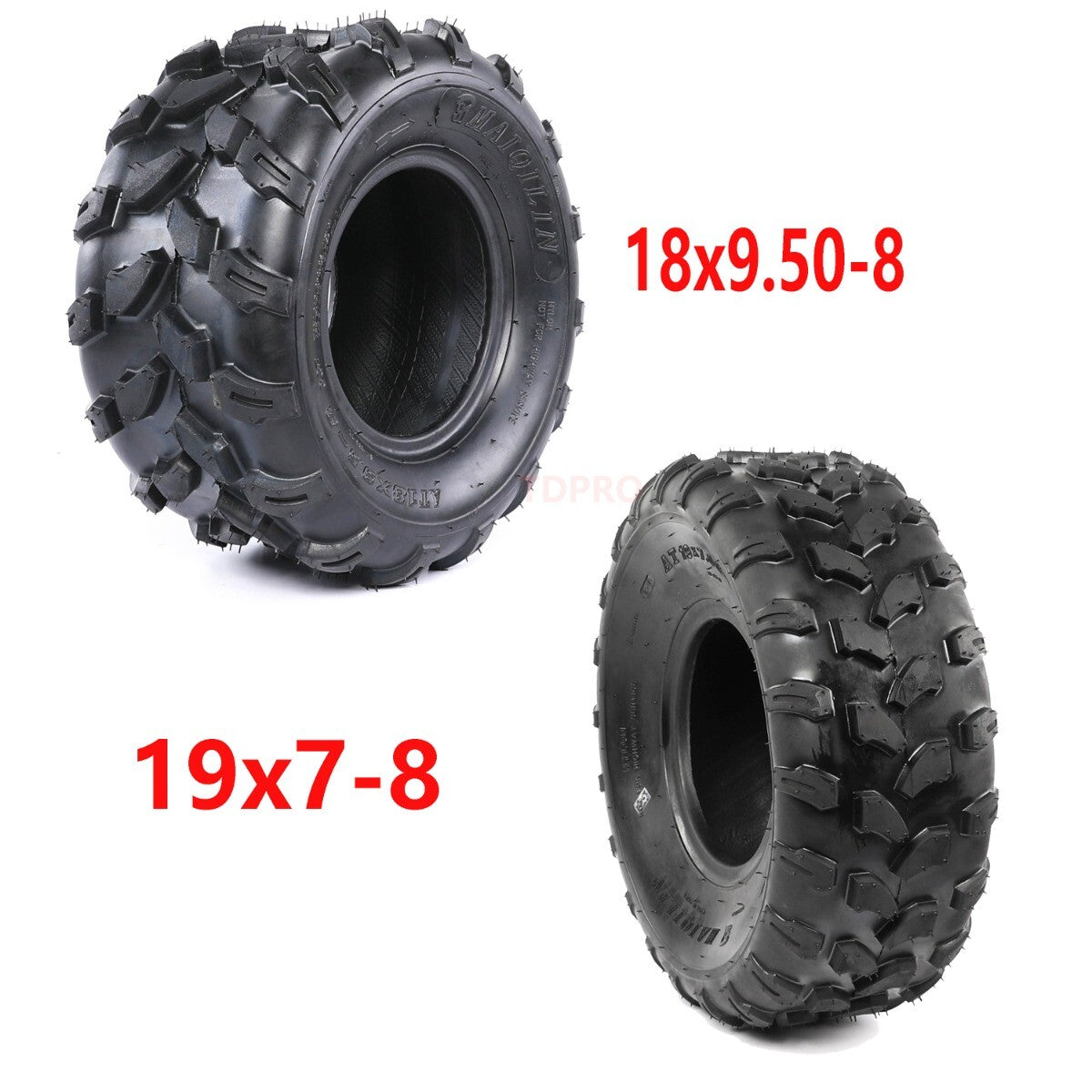 8 inch ATV Front Rear Tyres 18x9.50-8 18x9.50-8 19x7-8 19x7.00-8 Quad Go Kart