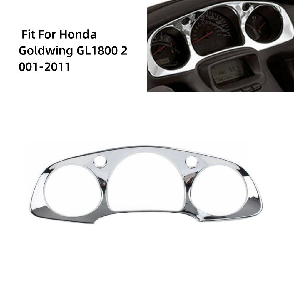 Chrome Instrument Panel Accent Cover ABS Trim for Honda Goldwing GL1800 2001-11