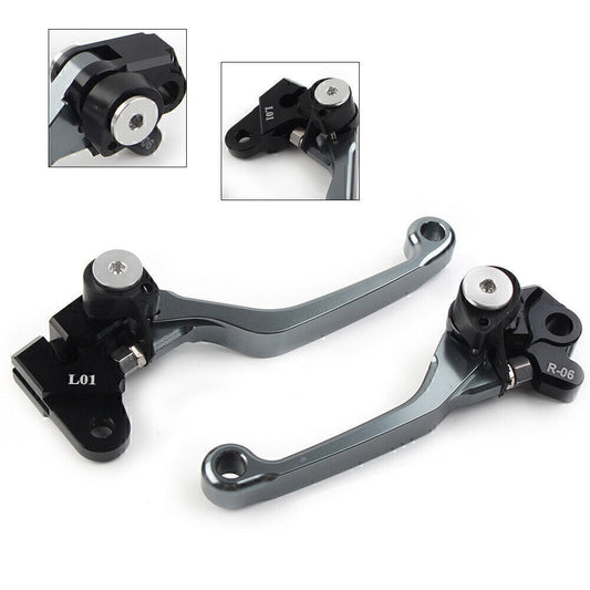 Pivot Brake Clutch Levers Fit for HONDA CRF125R CRF150R 97-21 CRF250R/450R 2002-03
