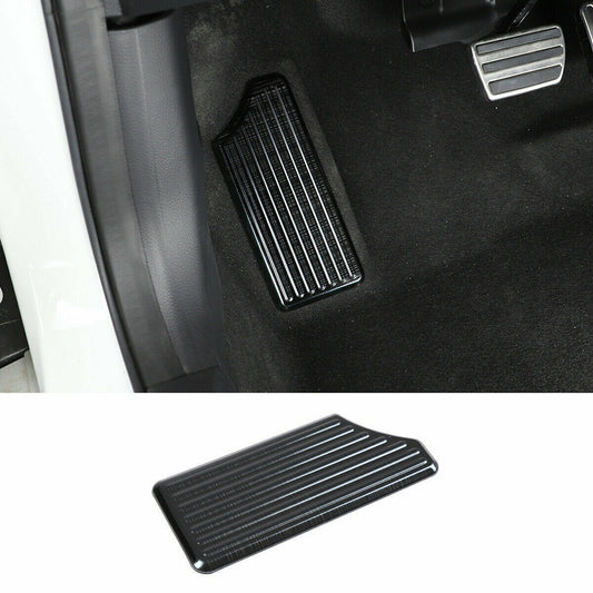 for Honda for Civic 2022-24 Black Drivers Left Foot Rest Pedal Plate Cover Trim 1PCS