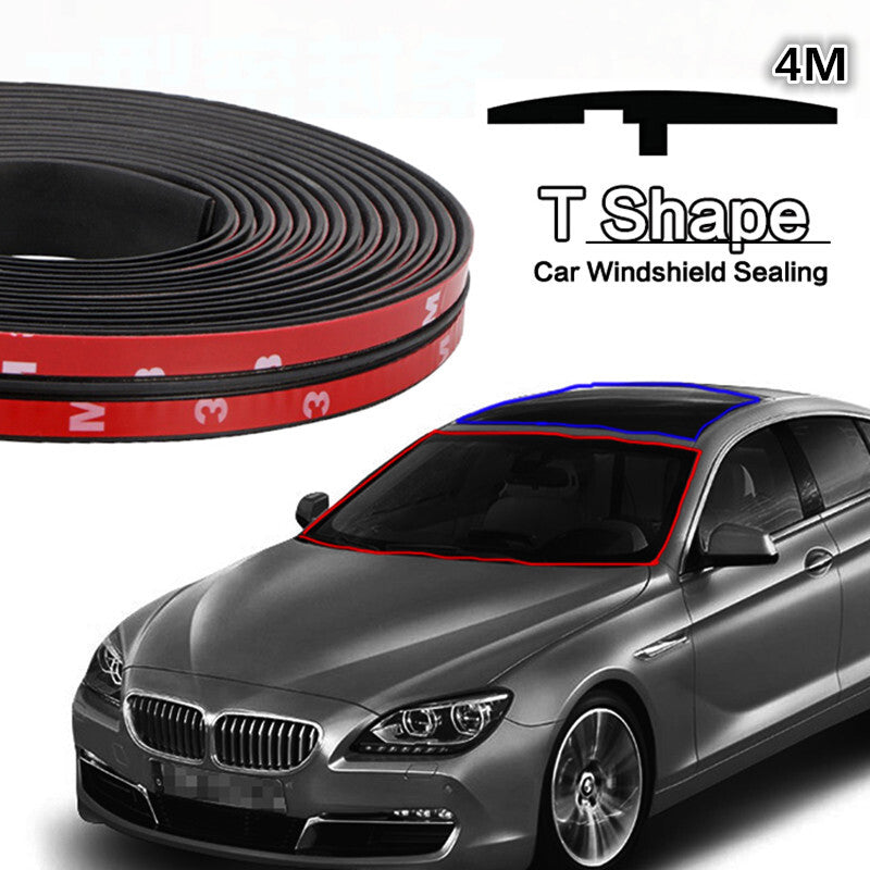 4M DIY Car Roof Protector Seal Noise Insulation Windshield Edge Sealing Strip