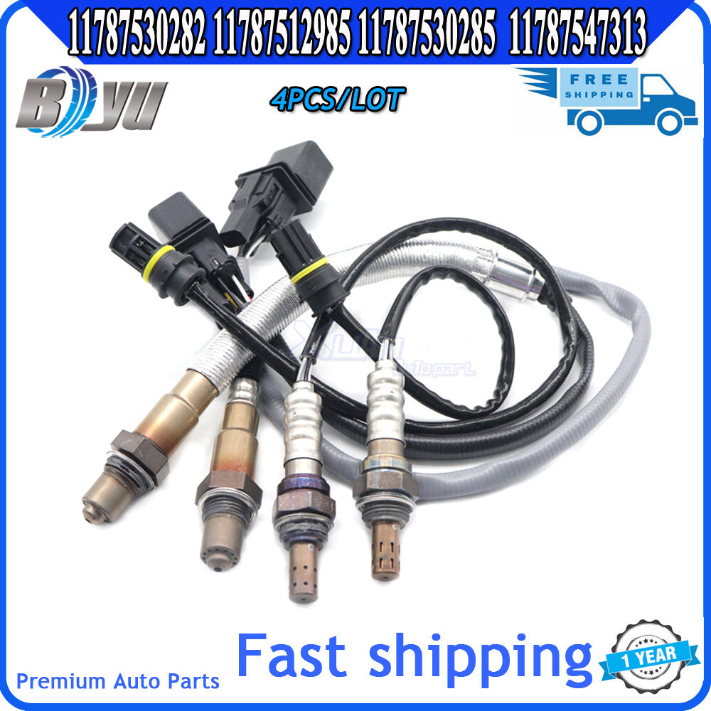 Four brand-new upstream and downstream oxygen sensors are available for BMW E87 120i, E90 320i 320si, and E91