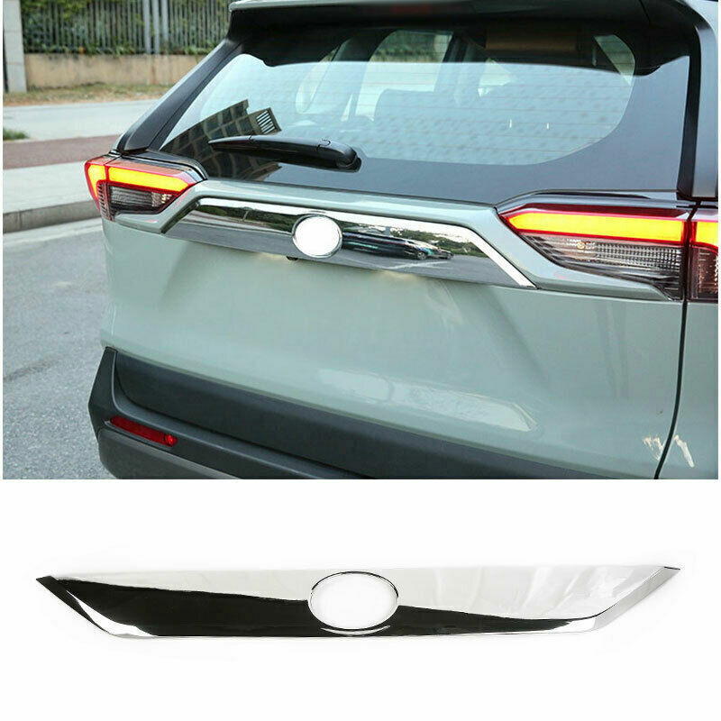 2019-2023 for Toyota RAV4 ABS Chrome Rear Trunk Lid Tailgate Molding Cover Trim