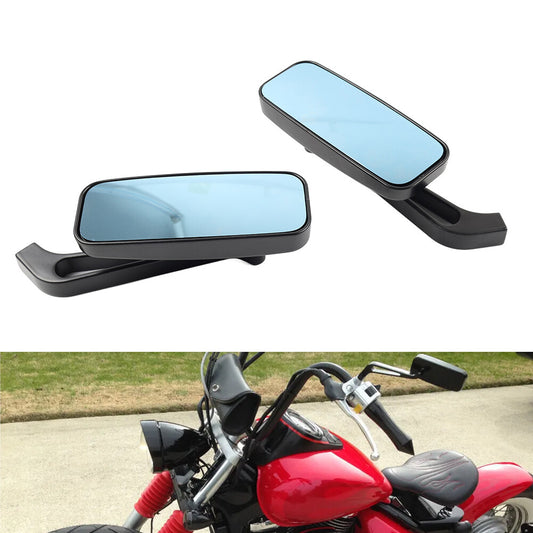 Motorcycle Rectangle Rearview Side Mirrors fit for Honda Rebel 250 CMX250 300