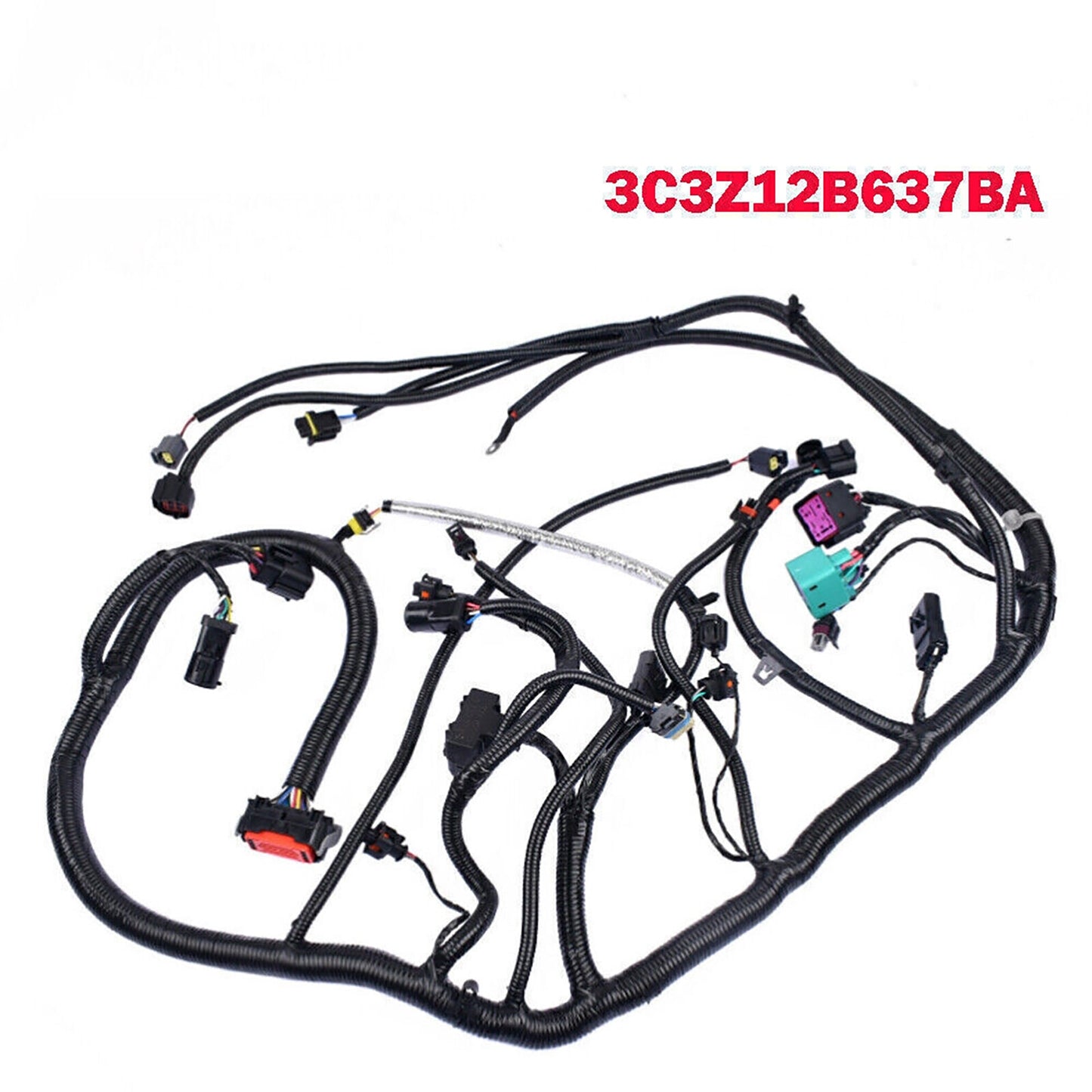 New Engine Wiring Harness 03 04 for Ford Super Duty F250 F350 6.0L 3C3Z12B637BA