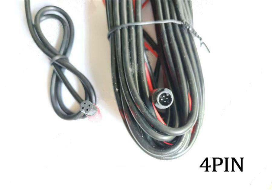 4Pin Car Rear View Camera DVR Mirror Dash Cam 2.5mm Jack Night Vision UNIVERSAL