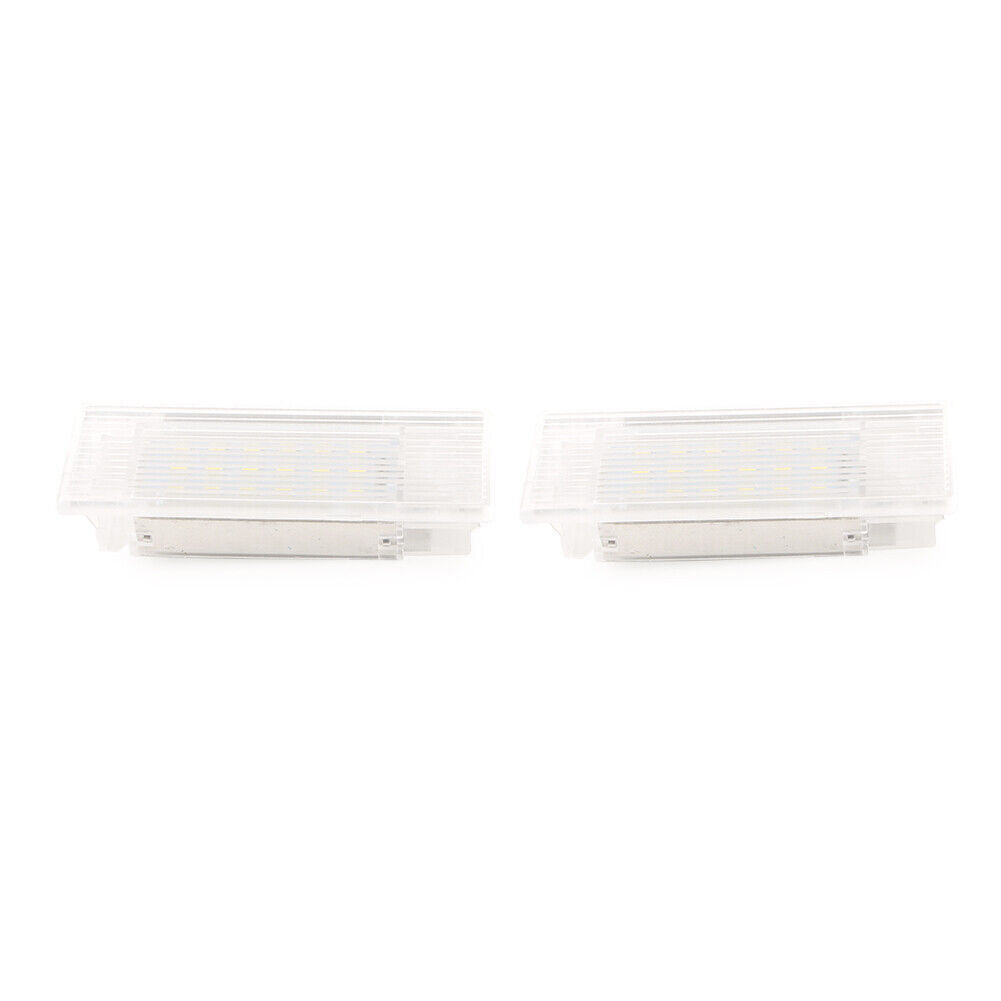 Fit for BMW F20 F21 F30 F31 F32 F15 X5 X6 2x LED Door Courtesy Footwell White Light