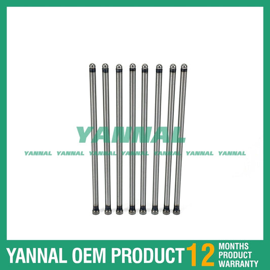 new 4x 15221-15110 valve push rods suitable for Kubota V1902 and V1702 engines.