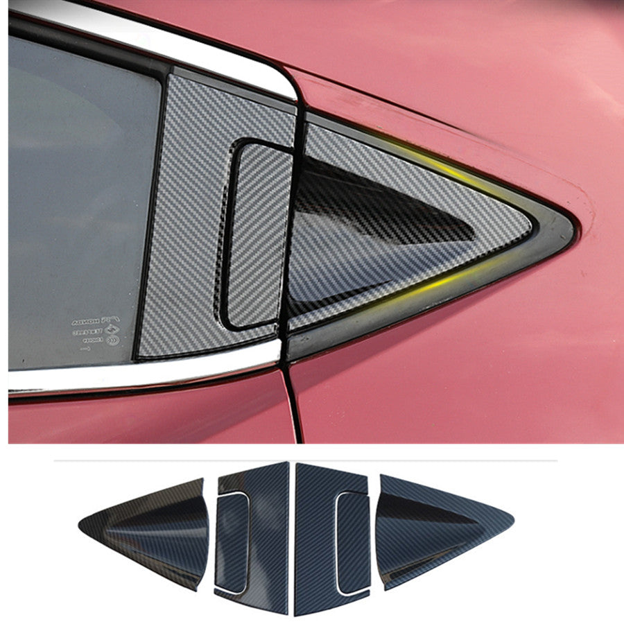 Carbon Fiber Rear Door Handles Cover Trim for Honda HR-V HRV 2016-2020