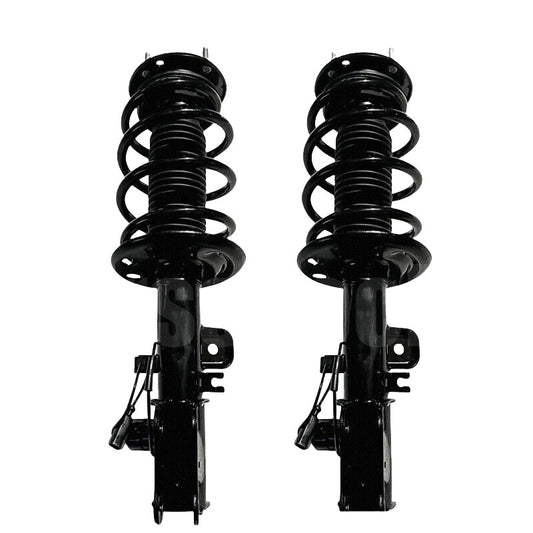 4-piece front and rear shock absorber struts from Assys ADS, suitable for Mercedes W205, C450, C43, AMG, and 4Matic 2017.
