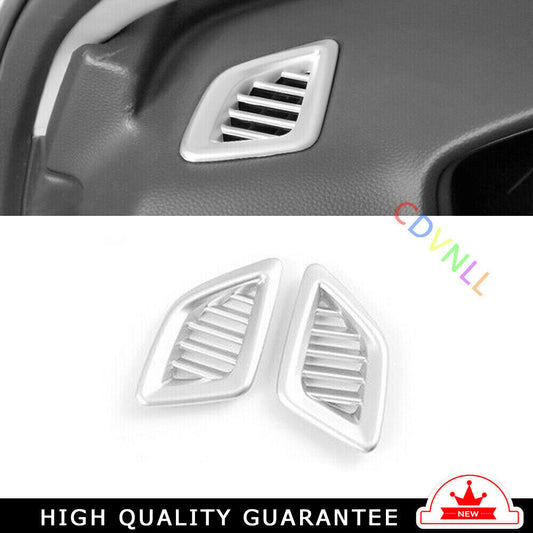 Instrument LR Air Outlet Vent Trim for Honda Accord 10th 2018-2022 Sliver Matte