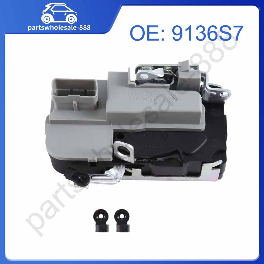 Car Front Right Passenger Door Lock Actuator 9136S7 for Peugeot 206 3/5 Door LHD