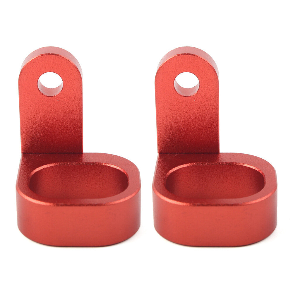 Rear Brake Line Hose Clamp Red Fit for Suzuki DRZ400SM 2005-22 RMX450Z 2010-11 Pair
