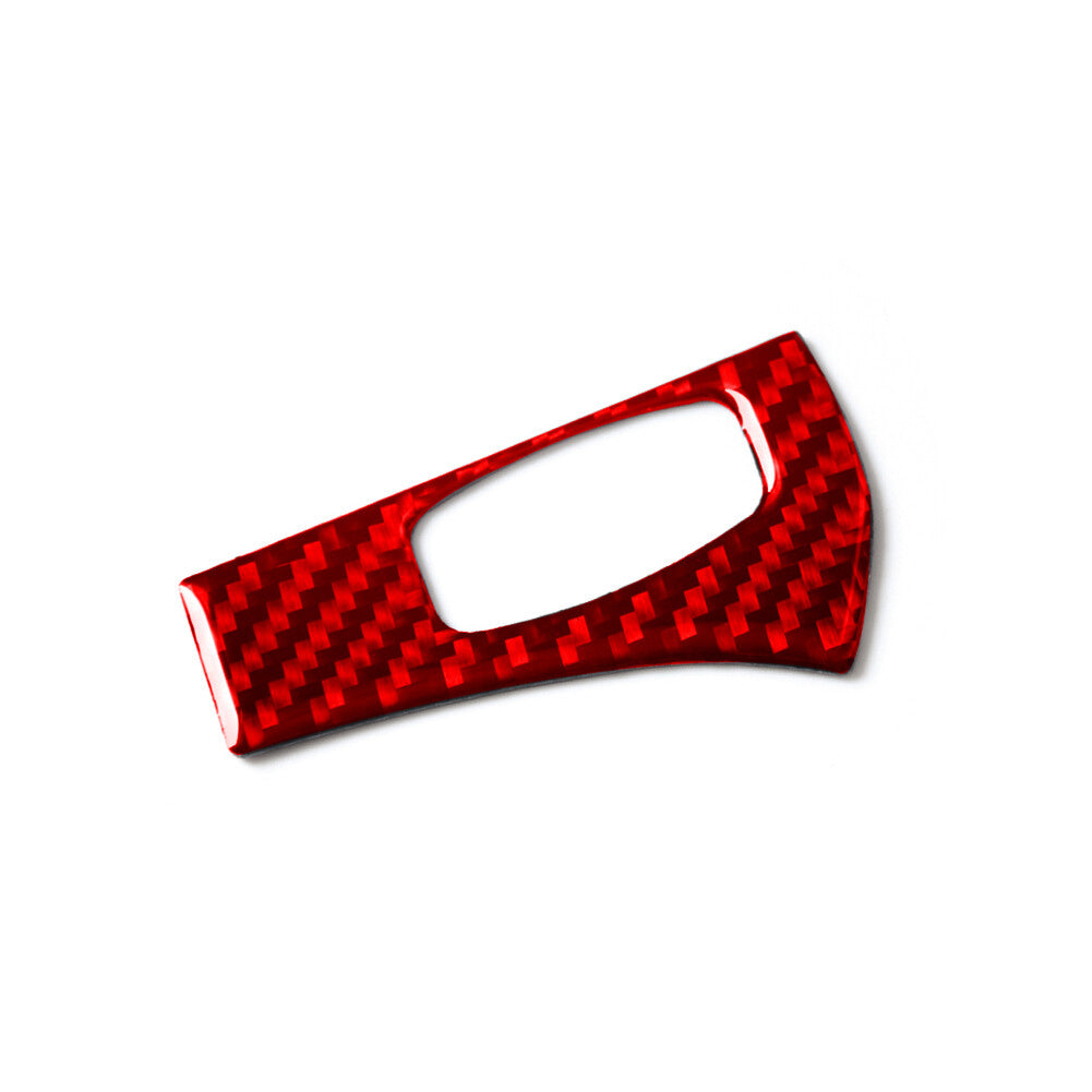 for BMW Z4 E89 2009-2016 Red Carbon Fiber Interior Ignition Switch Cover Trim