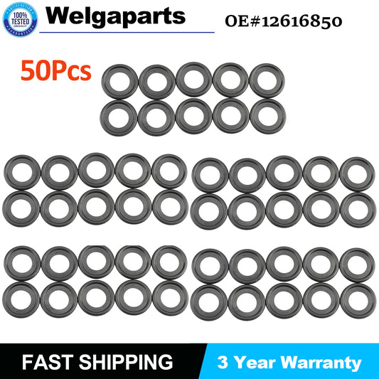 50PCS M11 Universal Rubber Oil Drain Plug Gaskets For GM 3536966 New 12616850