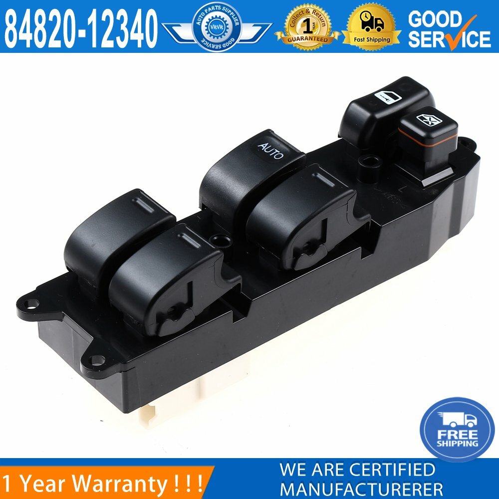 Power Window Master Control Switch for 1998-2000 for Toyota for Land Cruiser 4.7L V8