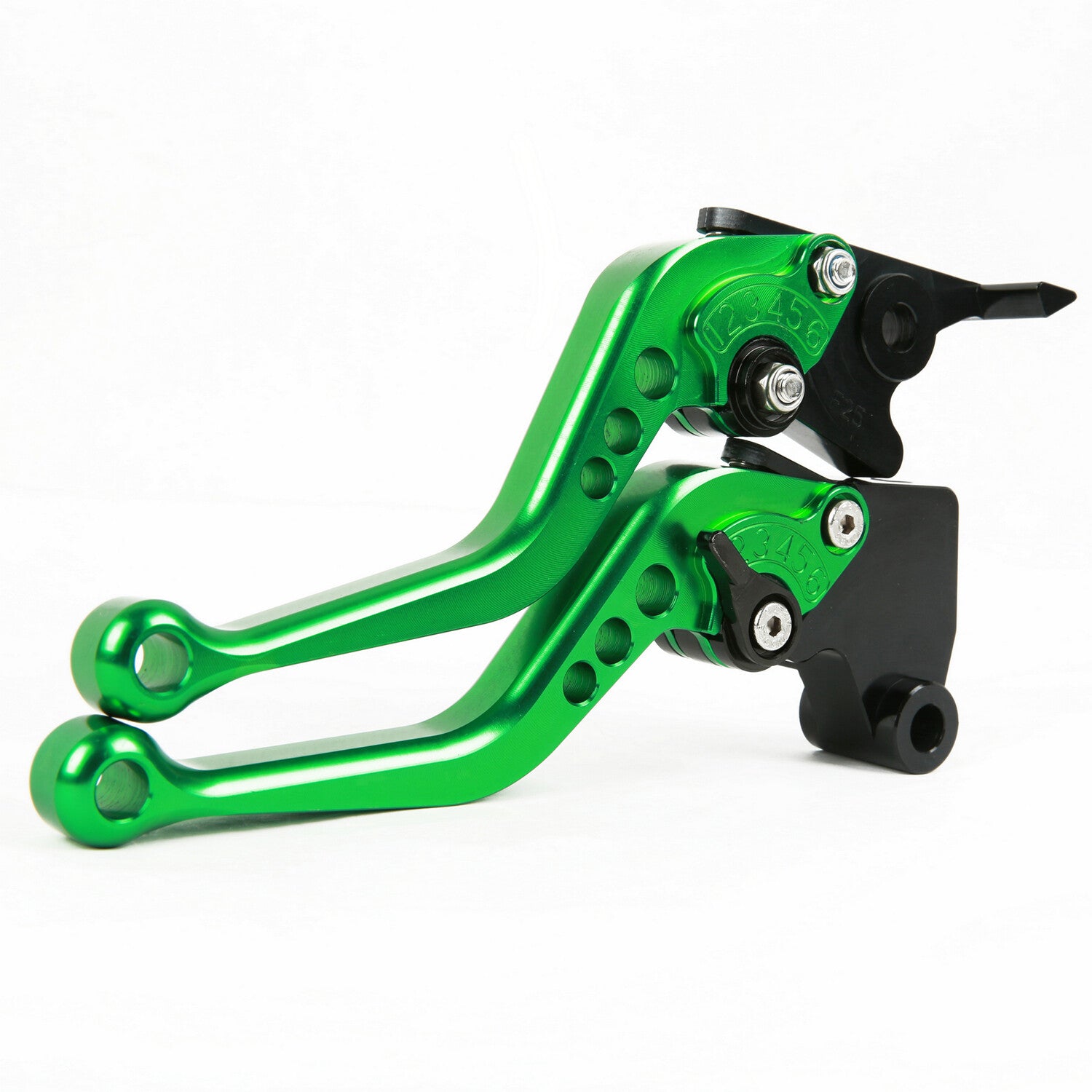 for Kawasaki Z125 Pro 2015-2020 Short Clutch Brake Levers Green US CNC 16 17 19