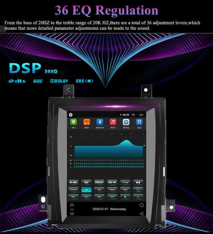 Radio 9.7 Android 6+128GB GPS AM for Cadillac for Escalade 07-14 SLS 07-12