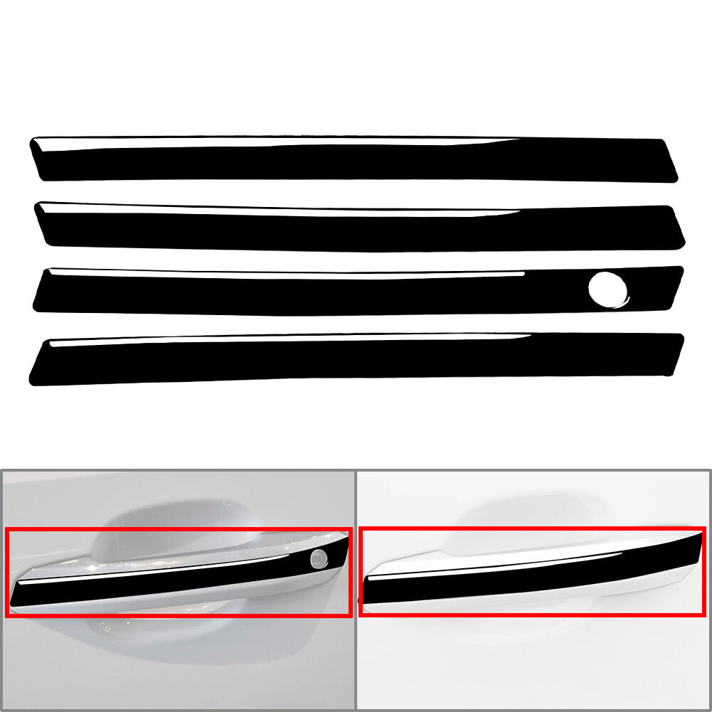 FIT for Audi A4 B9 S4 RS4 A5 Outer Door Handle Pull Panel Cover Trim