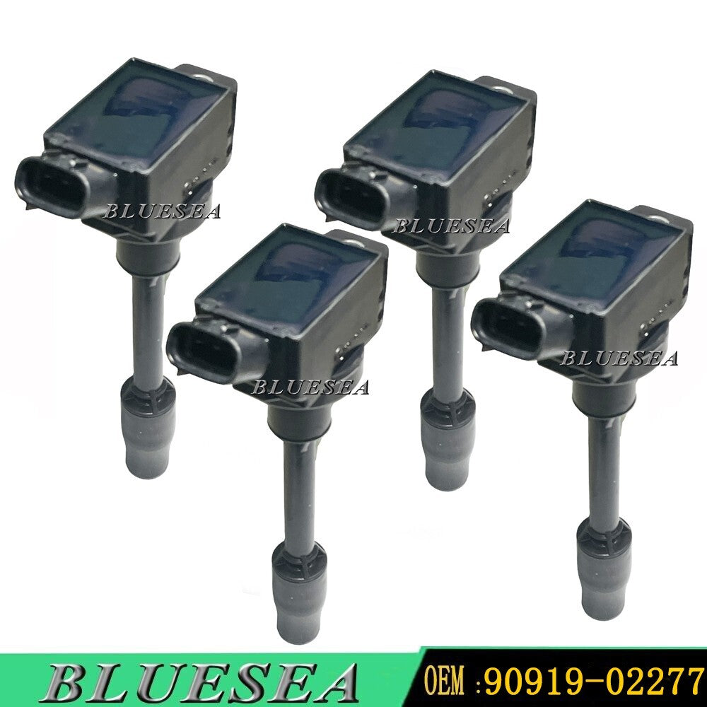 90919-02277 Set of 4 Ignition Coil for Lexus ES300h UX250h for Toyota for Avalon for Camry