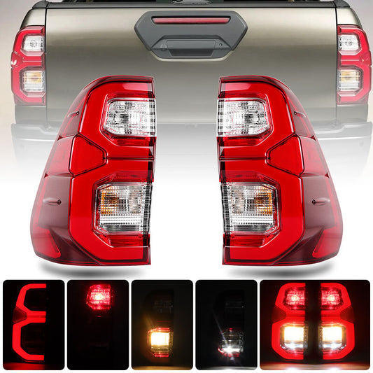 2x Tail Lamp Rear Light LeftRight for Toyota Hilux GUN125 GUN136 2015-2023 NEW
