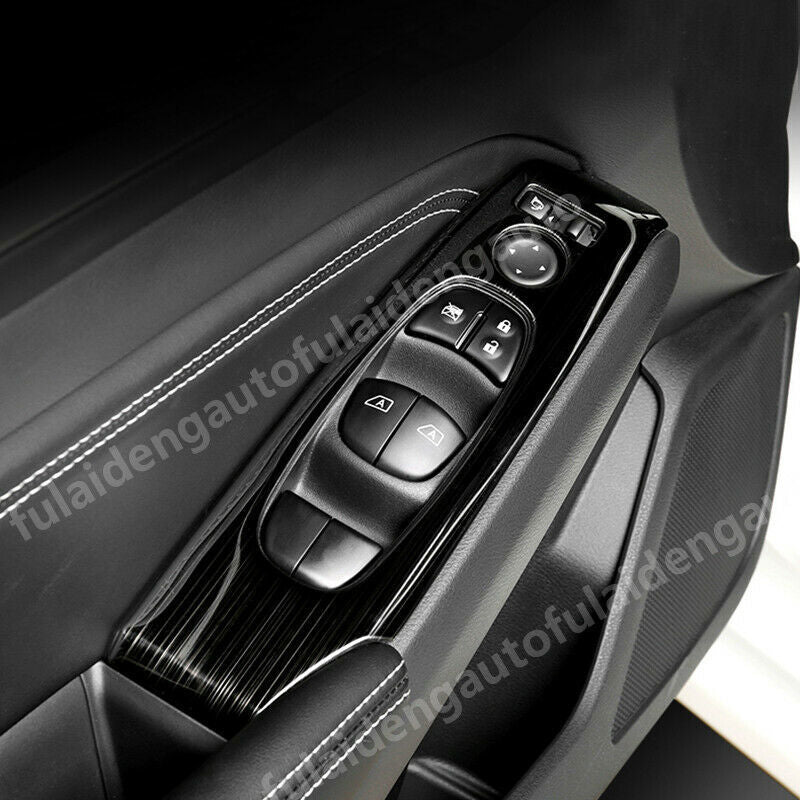 4P for Nissan Teana Altima 2019-2022 Black Window lift panel switch cover trim