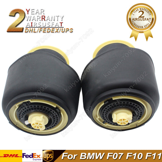  Pair Rear Air Suspension Spring Bag for BMW F07 GT F10 F11 37106781828