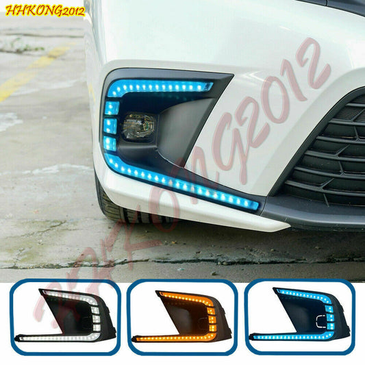 for Honda 11th for Civic 2022-2023 DRL Daytime/Running Lights/Fog Lights 3-Color LED
