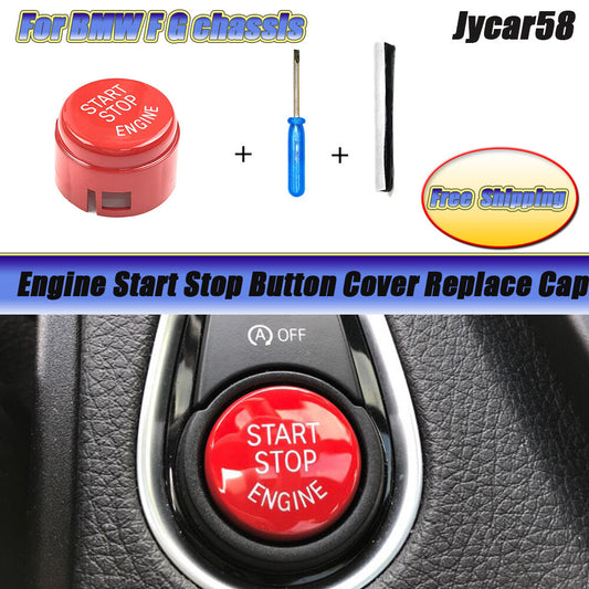 Engine Start Stop Button Cover Cap With OFF Button for BMW 1 3 5 6 7 X3 X4 X5 X6
