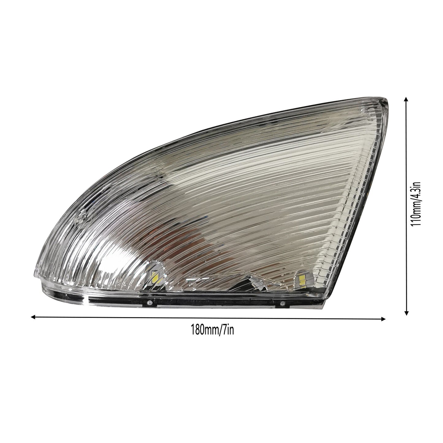Passenger mirror turn signal puddle light applicable to 09-14 for Dodge for Ram 1500 2500