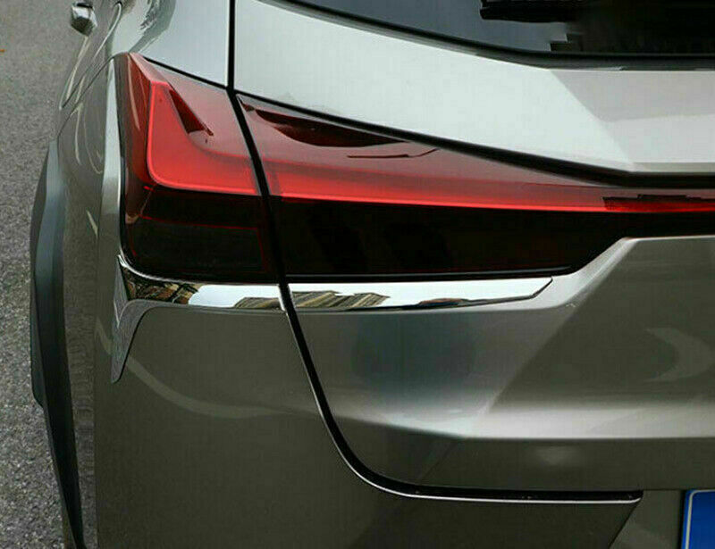 4P for Lexus UX250h UX200 2019-2022 Chrome Rear Tail Light Lamp Strip Decor Trim