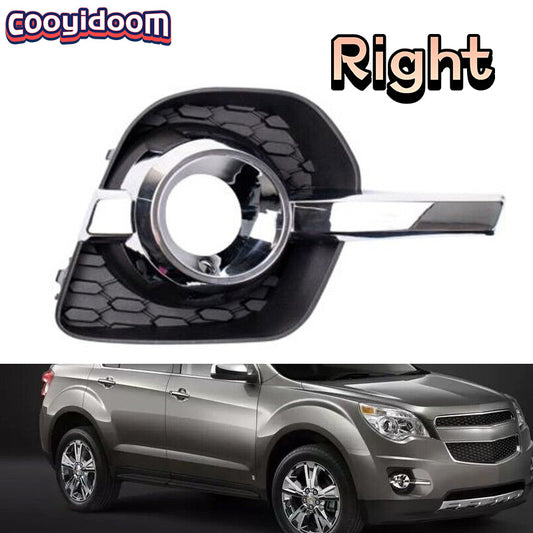 Front bumper fog light bezels for Chevrolet Equinox 2010 - 2015
