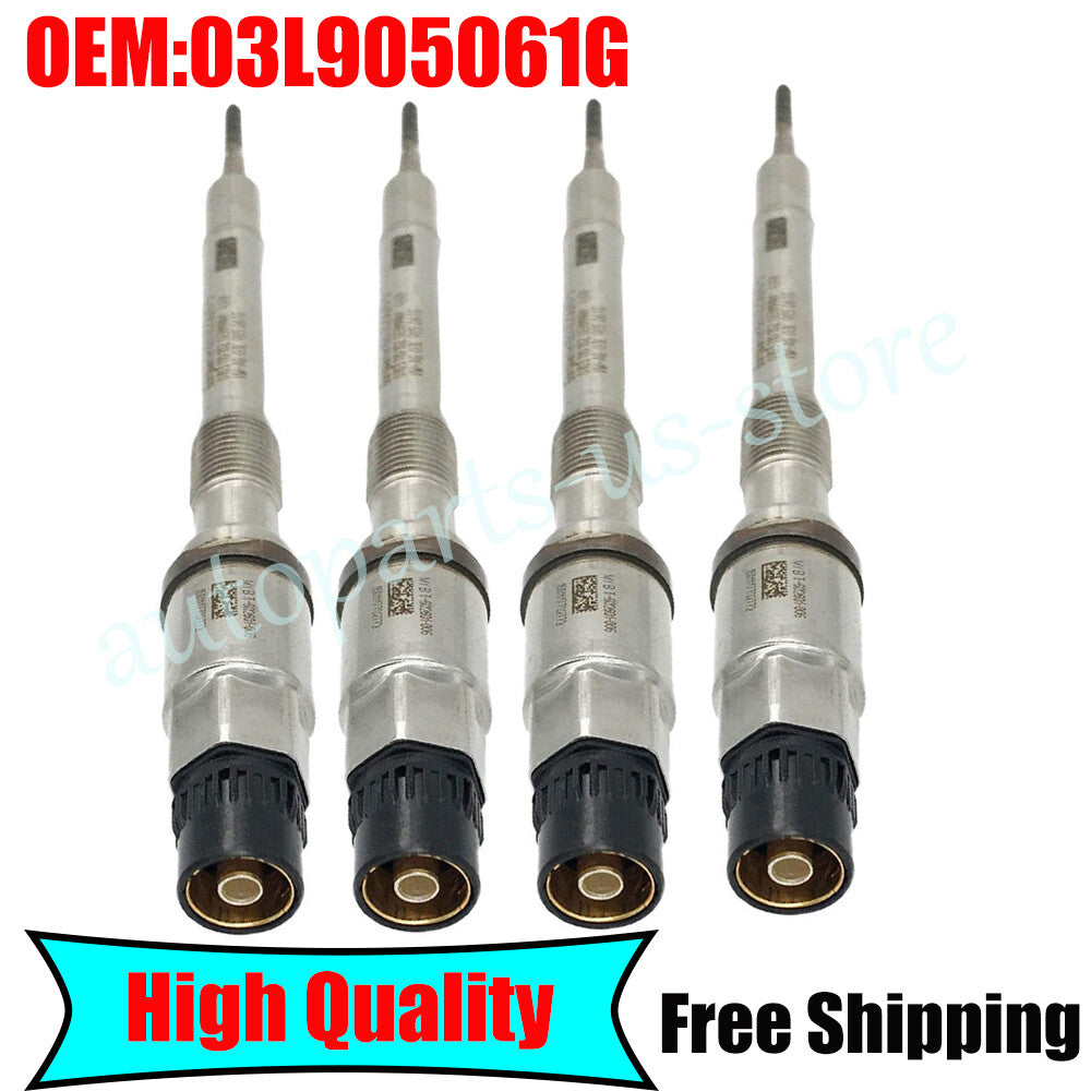 4PCS Glow Plug for Audi A3 Q7 for VW Touareg Beetle for Golf for Passat for Jetta 03L905061G