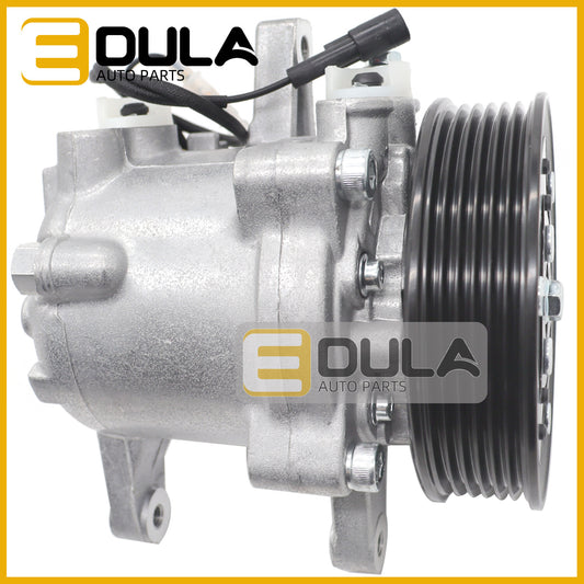 The SV07E AC compressor is suitable for Kubota M126, M135, and M6 tractors. (3P99900620 447280-3050-)