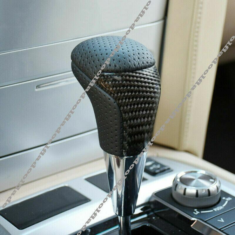 Carbon Fiber Gear Shift Knob Shifter Lever for Land Cruiser LC200 FJ200 2016-21