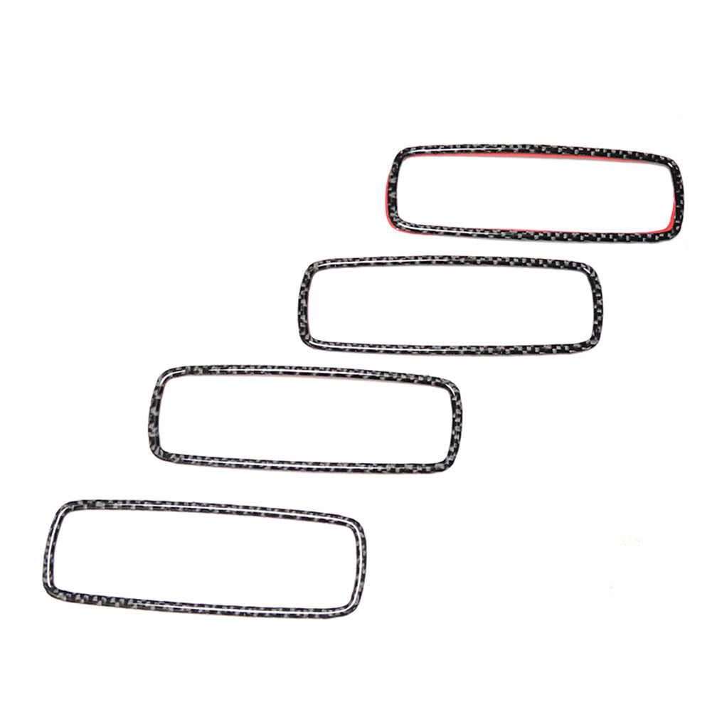 4pcs Carbon Fiber Door Handle Cover Trim for Dodge Journey 2009-2010 SXT SE